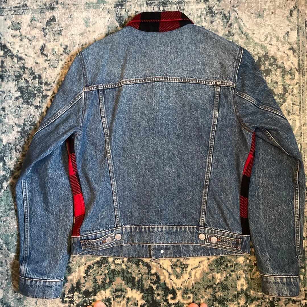 dries van noten タータンチェック パッチワーク デニム