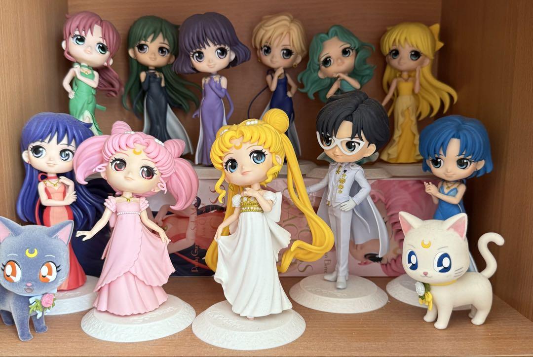 【美品】セーラームーン Qposket エターナル フィギュアセレニティ ドレス
