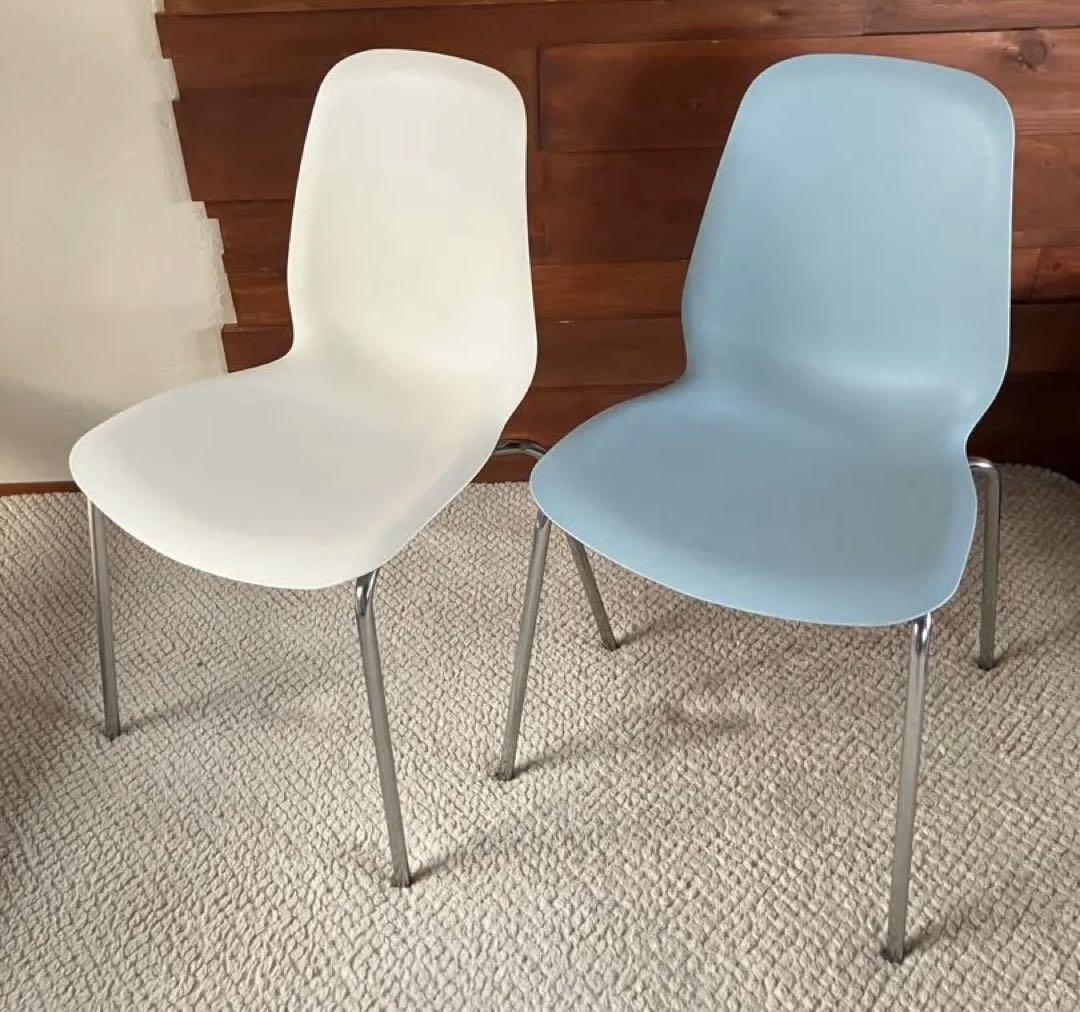 引取り限定 希少 IKEA LEIFARNE チェア 2脚 セット - メルカリ