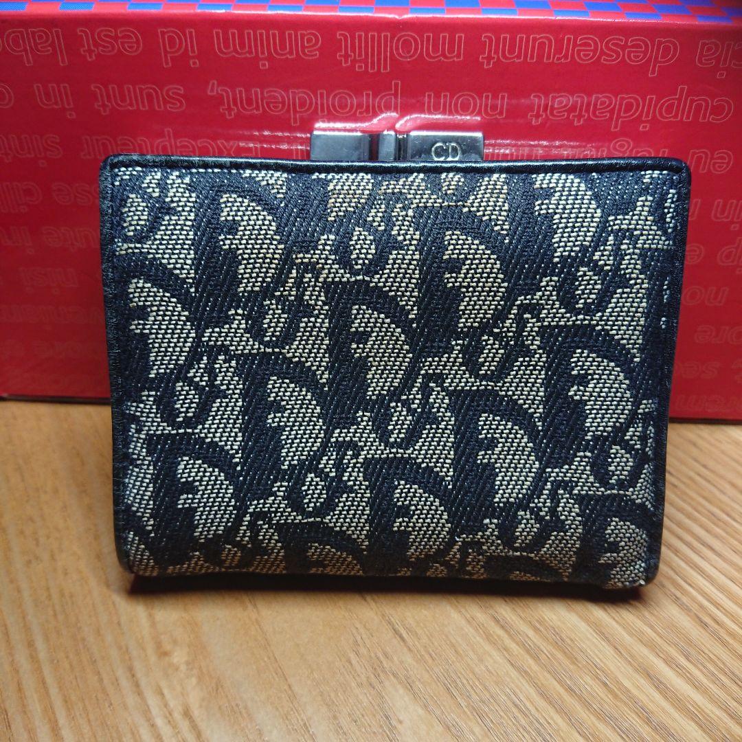 折り財布クリスチャン ディオール Dior 二つ折り 財布 トロッター