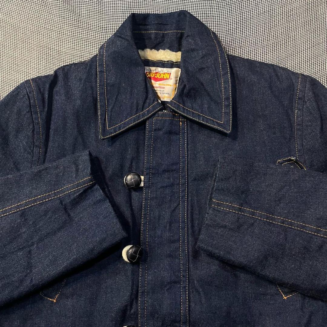 激レア DeadStock 70s BIG JOHN デニムコート ビッグジョン