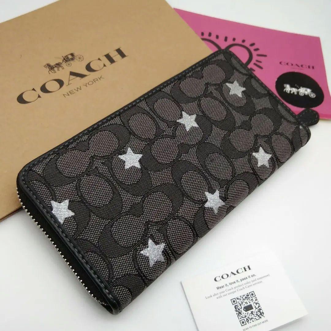 新品　COACH　長財布　メンズ　レディース