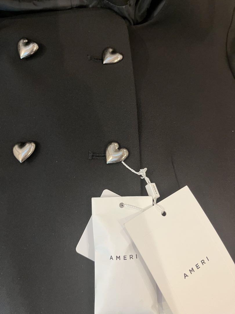 ジャケット・アウター Ameri OTONA MUSE CURVE HEART JACKET