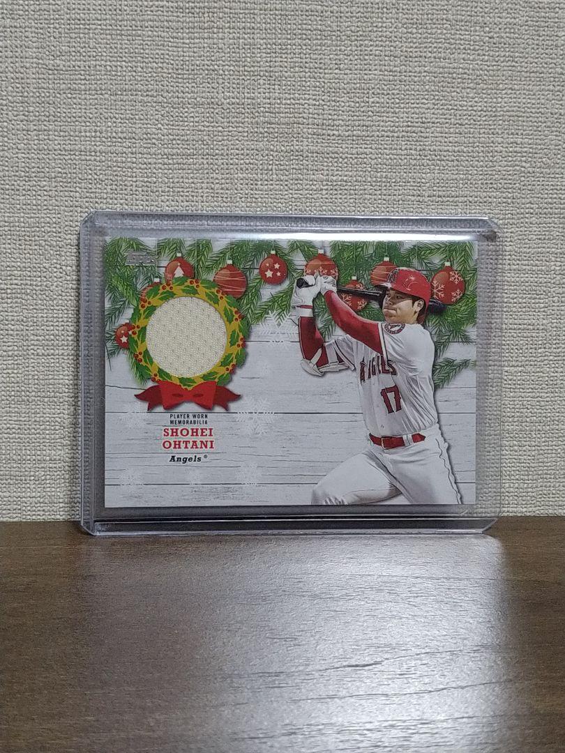 大谷翔平 2022 Topps 大谷選手着用ジャージカード #WRC-SHO