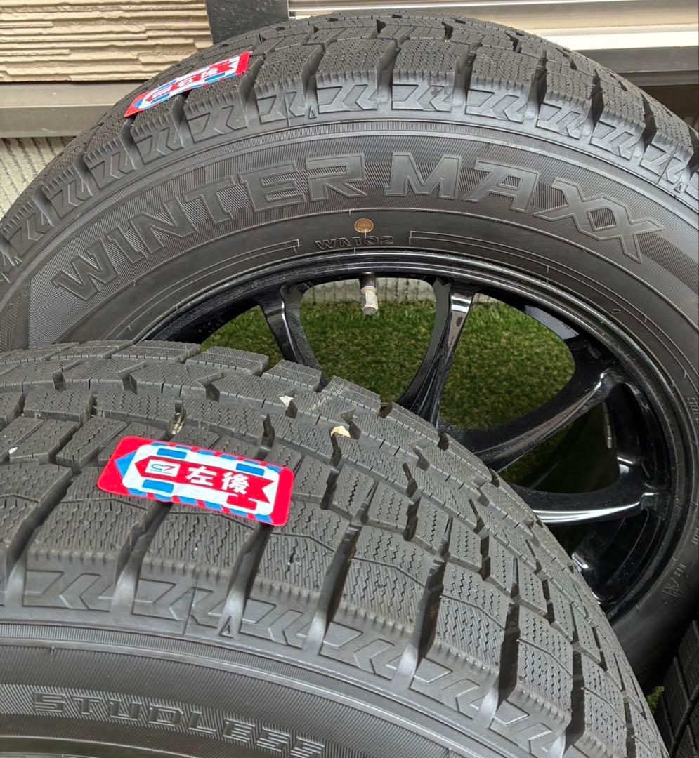 スタッドレスホイール タイヤ 4本セット ダンロップ 215 60 16DUNLOP BRIGHTFACE_UK