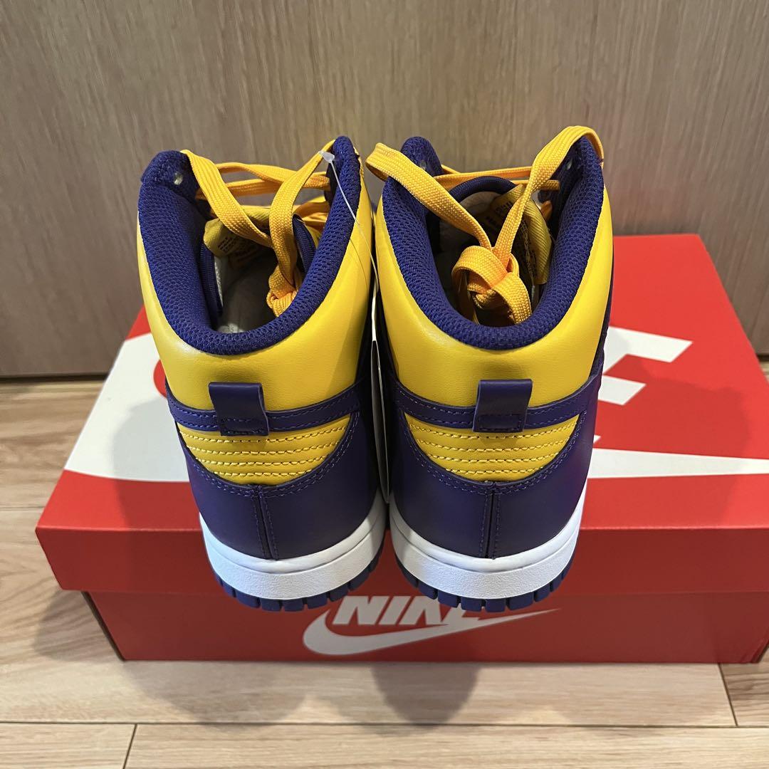Nike Dunk High Retro Lakers