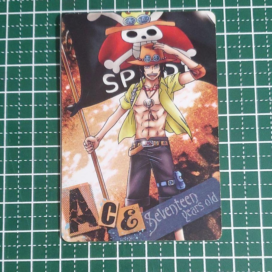 Onepiece ワンピース ウエハース エース 白ひげ海賊団 ジャンプ メルカリ