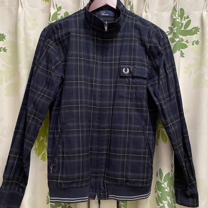 FRED PERRY F2225 ハリントンシャツ ジャケット チェック