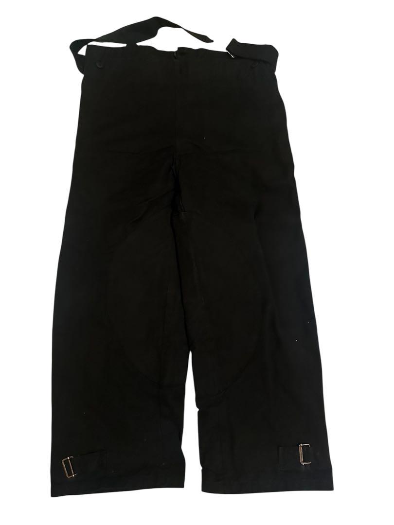 【黒染め】　フランス軍　M38 モーターサイクルパンツ　後期