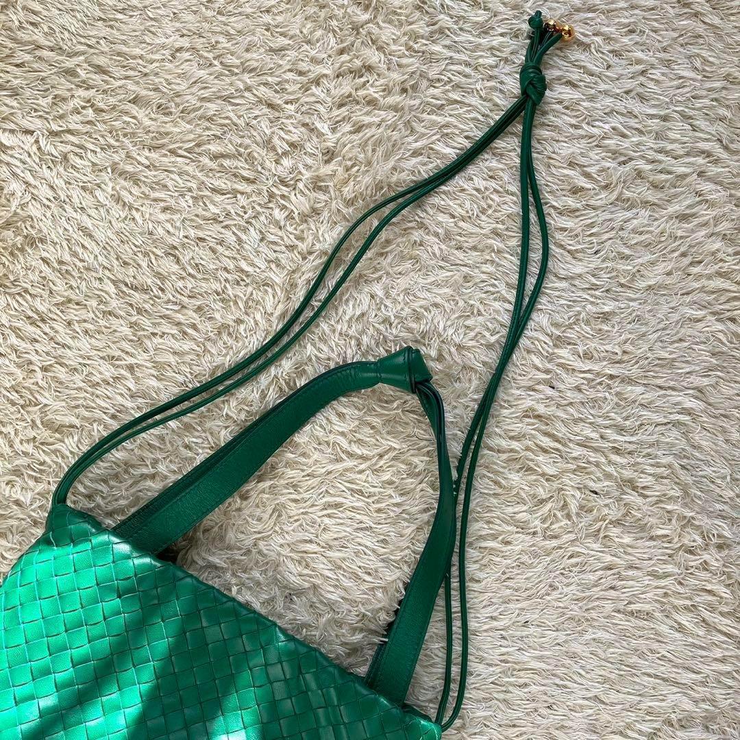 希少品 極美品 ボッテガヴェネタ ザ バルブ 2way ハンドバッグ グリーン