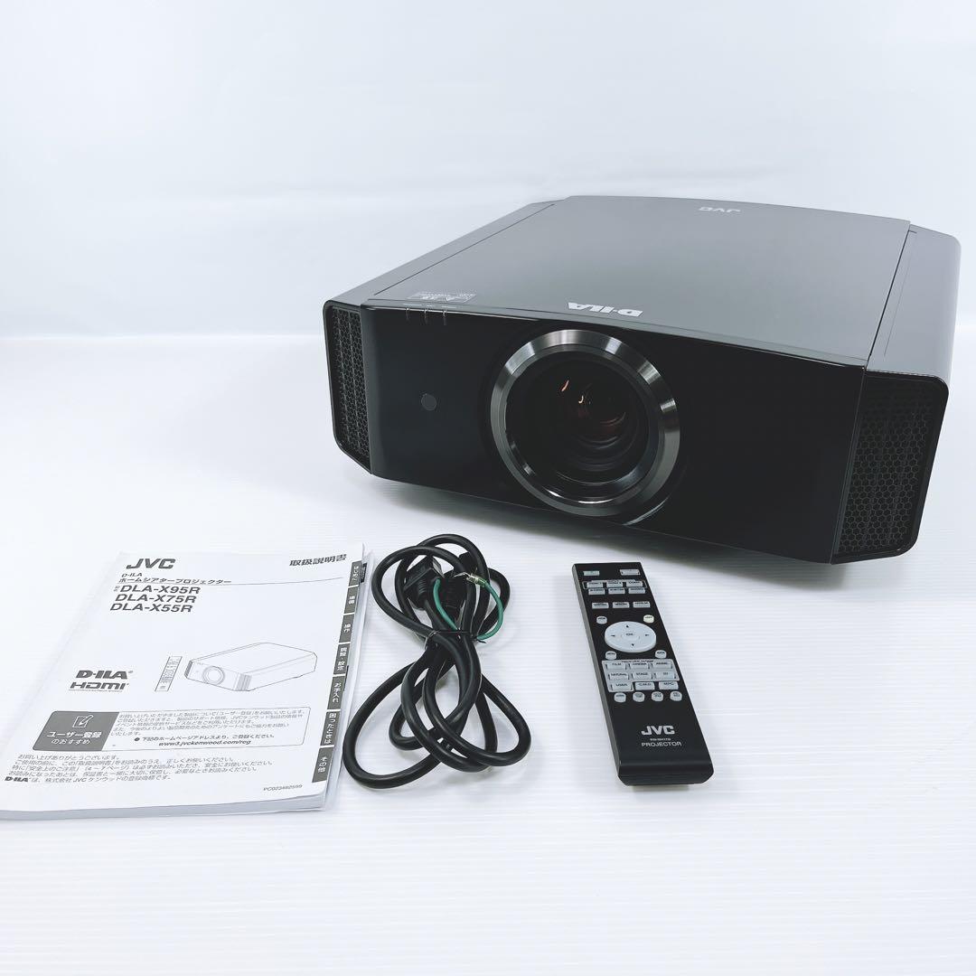 【美品】ビクター JVC ホームシアター プロジェクター DLA-X55R-B