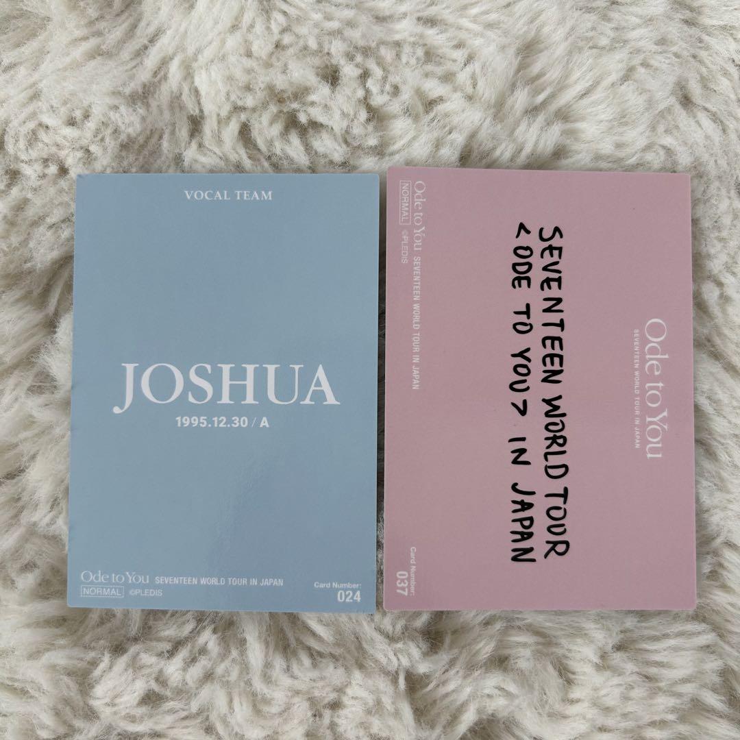 ジョシュア セット ジョシュアセット セブチ seventeen