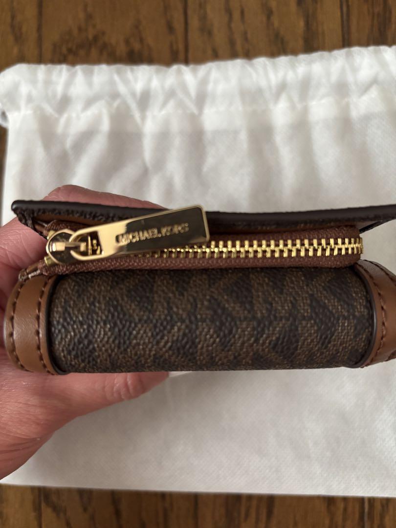 【ちみさん専用】【未使用品】MICHAEL KORS ブラウン 三つ折り財布