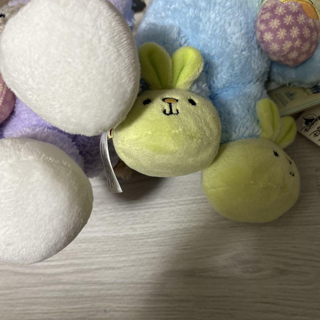 ♡新品タグ付き♡香港ディズニーイースターダフフレ５体 タグ付 限定品 香港ディズニー ダッフィー フレンズ イースター