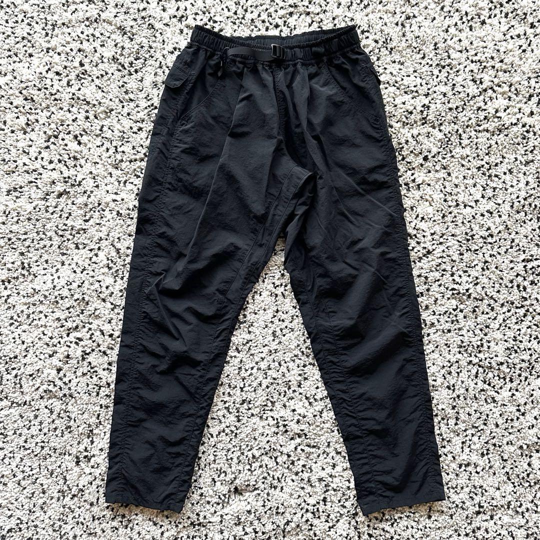 山と道 ワンタック One Tuck 5-Pocket Pants 黒 Mサイズ