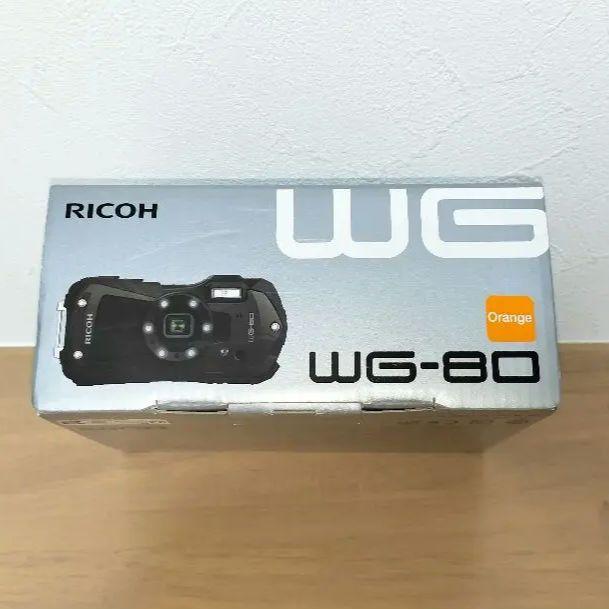 【新品】RICOH WG-80 オレンジ