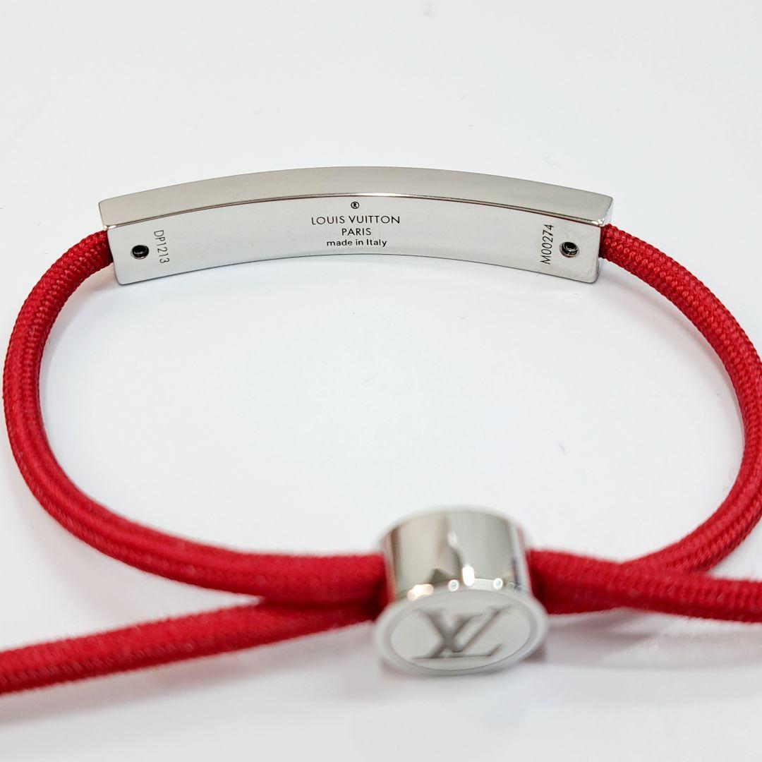 hana　ルイヴィトン ブラスレ LVスペース　レッド LOUIS VUITTON ブラスレ スペースLV M00274 レッド - メルカリ