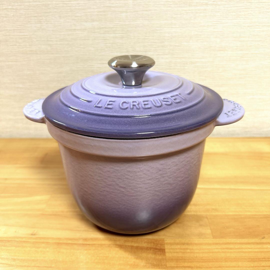 未使用　ルクルーゼ ココット エブリィ ブルーベルパープル 18鍋インナーリッド 未使用ルクルーゼ ココット エブリィ ブルーベルパープル 18鍋