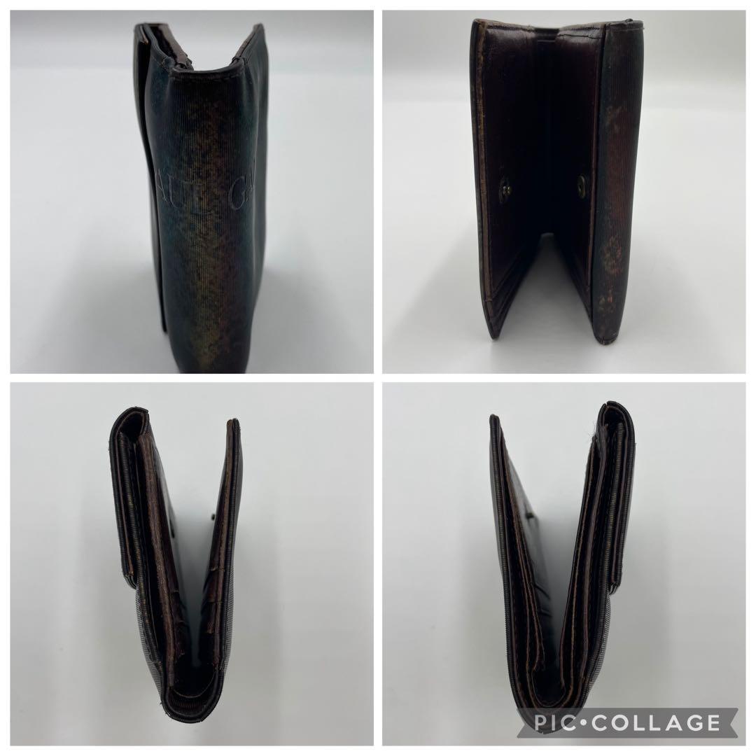 【廃盤 レア】JEAN PAUL GAULTIER Vサイバー 玉虫 折り財布 【廃盤 レア】JEAN PAUL GAULTIER Vサイバー 玉虫 折り財布