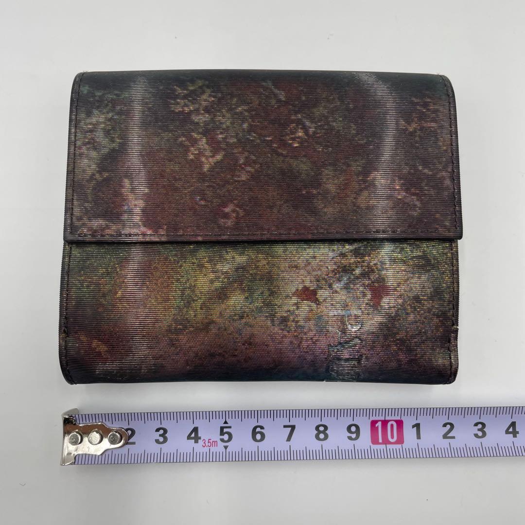 【廃盤 レア】JEAN PAUL GAULTIER Vサイバー 玉虫 折り財布 【廃盤 レア】JEAN PAUL GAULTIER Vサイバー 玉虫 折り財布