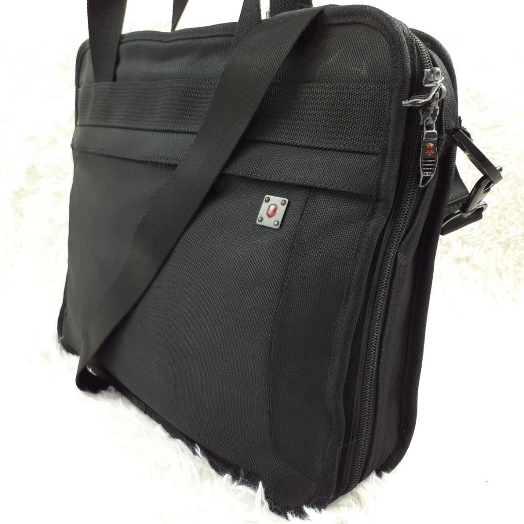 美品◎VICTORINOX ヴィクトリノックス 2wayビジネスバッグ A4可