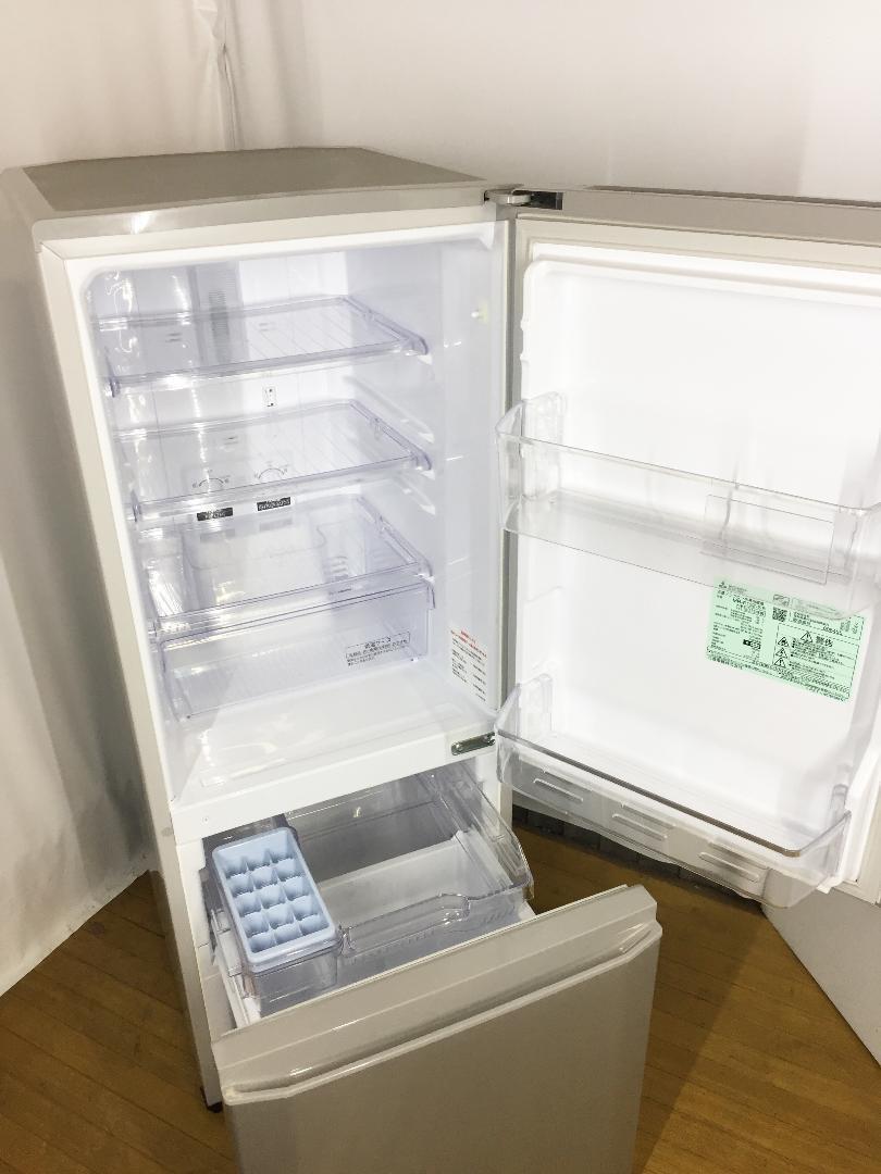 品質保証人気SALE 送料無料 2016 中古 三菱 ラウンドカット 2ドア冷蔵庫 MR-P15Z IGB9J-m17485031141 爆買い100%新品