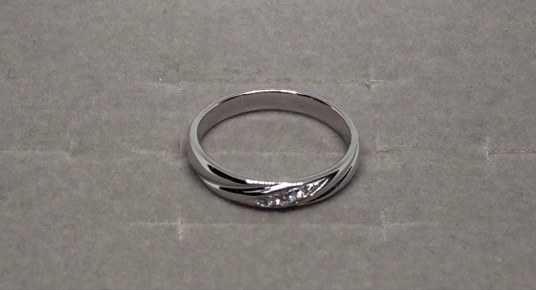 Pt950 ダイヤモンドリング 0.03カラット