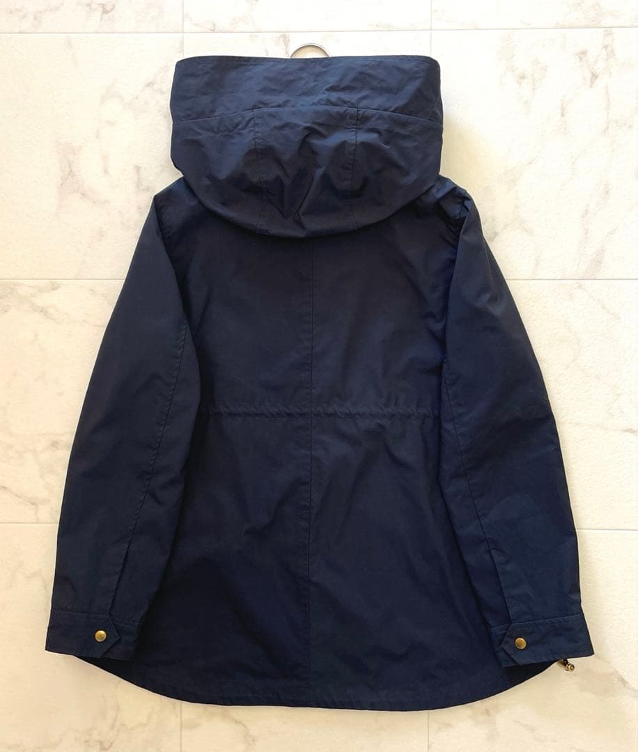 スローブイエナ 定価17,600円 ミドル フードブルゾン 36 ネイビー