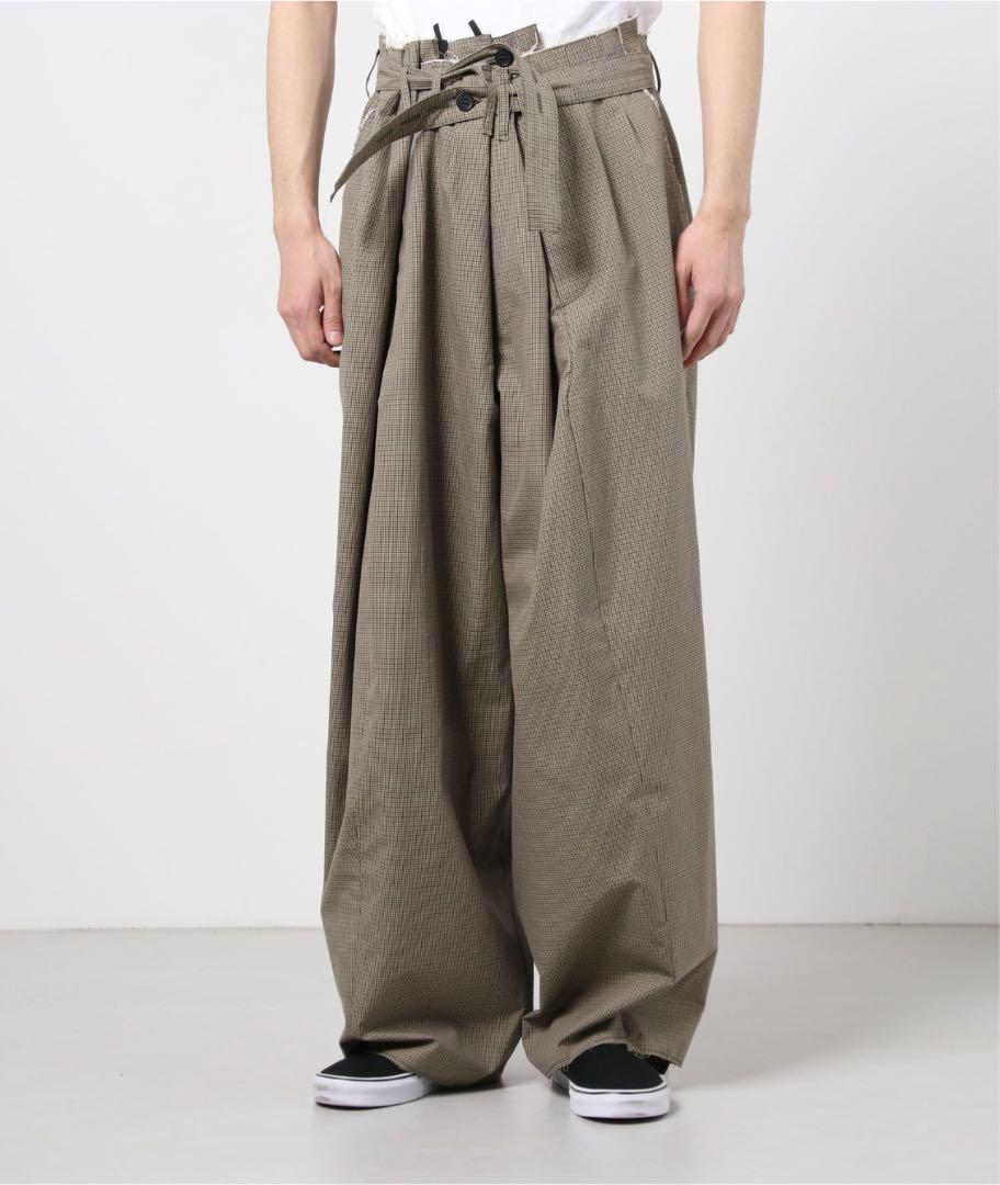 double suit pants wallace and murron 別注 double suit pants wallace and murron 別注