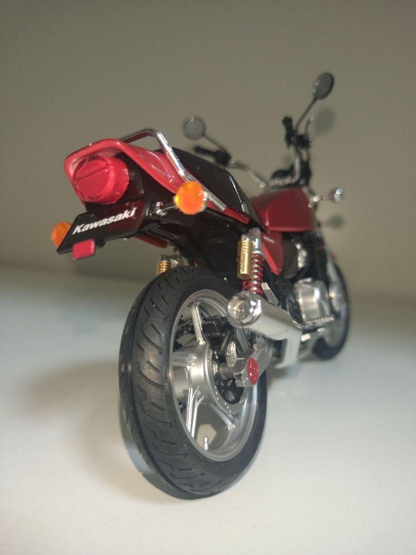 Kawasaki ゼファー400改 1/12スケールモデルクリアケース付き♪ Kawasaki ゼファー400改 1/12スケールモデルクリアケース付き