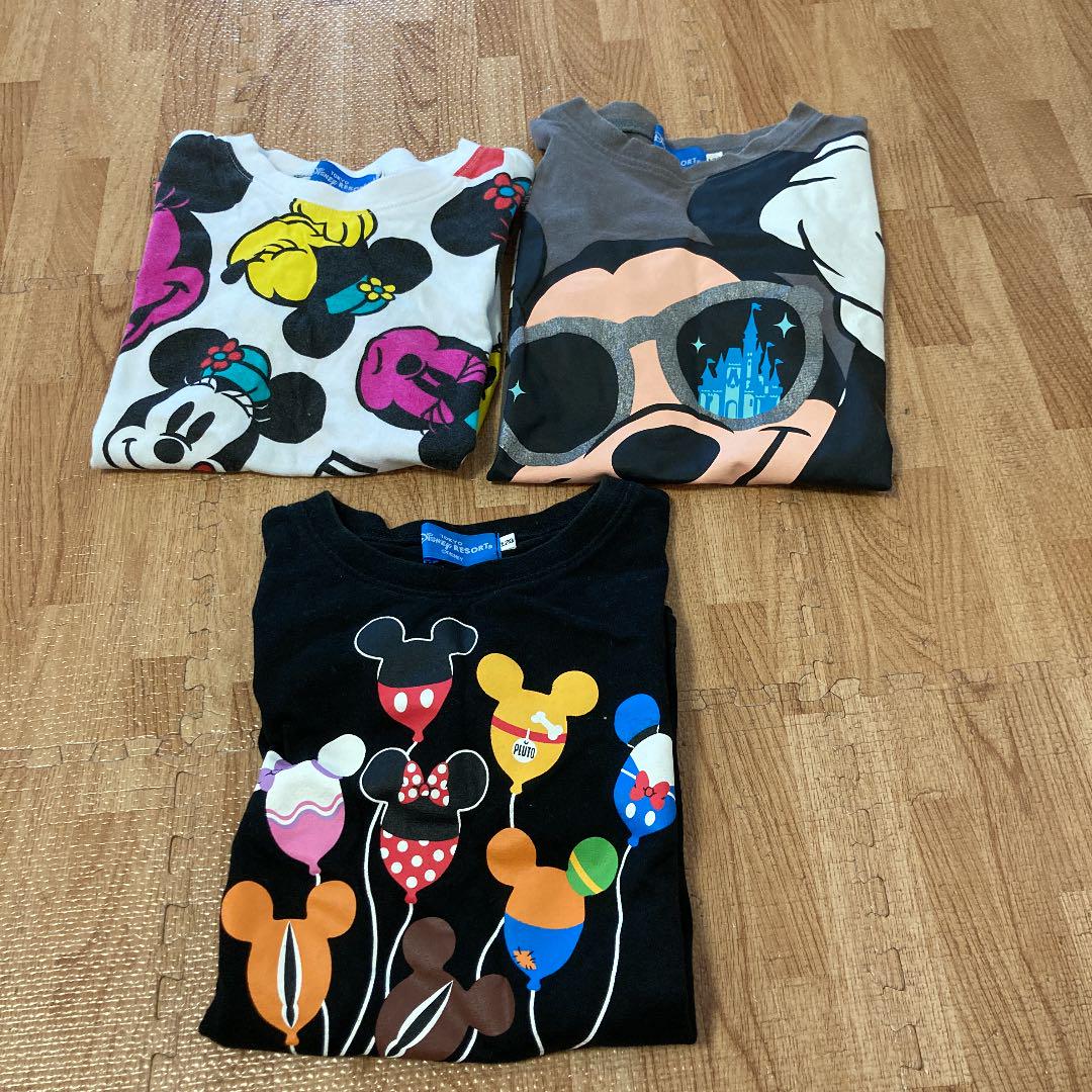 東京ディズニーリゾート Tシャツ まとめ売り 3枚 120センチ 現品限り一斉値下げ! 東京ディズニーリゾート Tシャツ まとめ売り 3枚 120センチ 現品限り一斉値下げ!