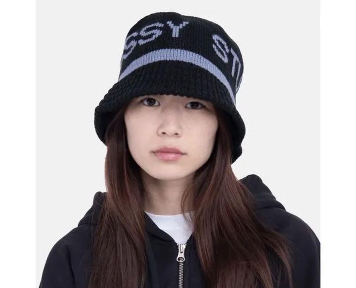 STUSSY ニットバケットハット L/XL STUSSY／ニットバケットハット L/XL - メルカリ