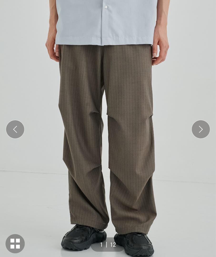 UNITED TOKYO ユナイテッドトウキョウ スラックス ブラウン