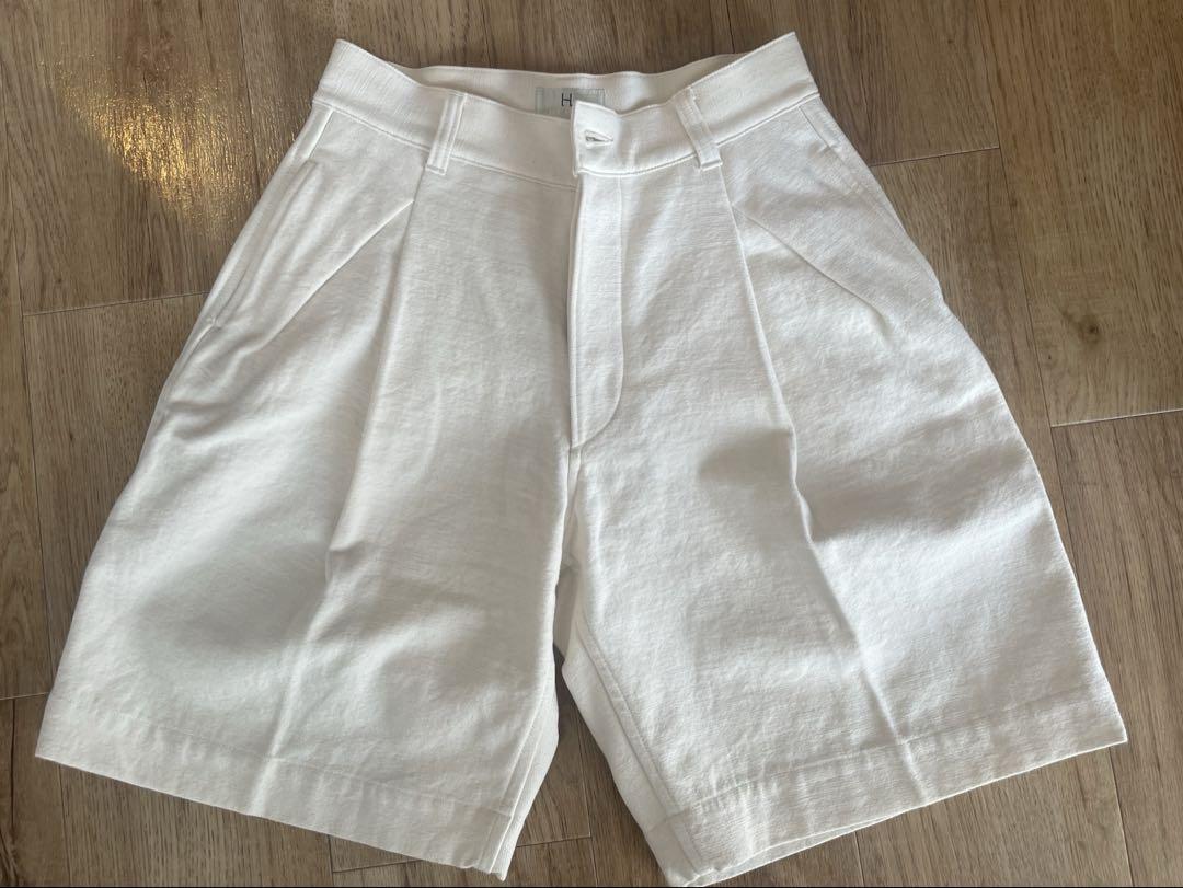 HERILL(ヘリル) Denim Tuckshorts タックショーツ