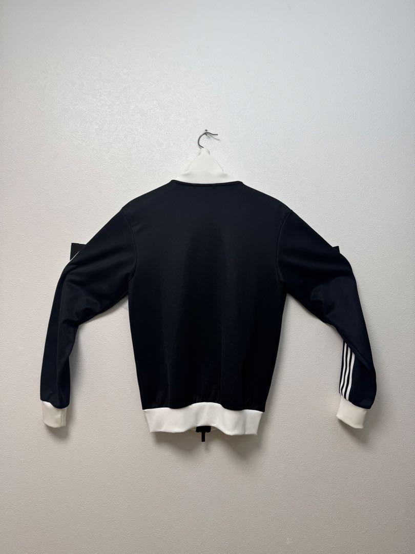 adidas ジャージ ブラック/ホワイト S