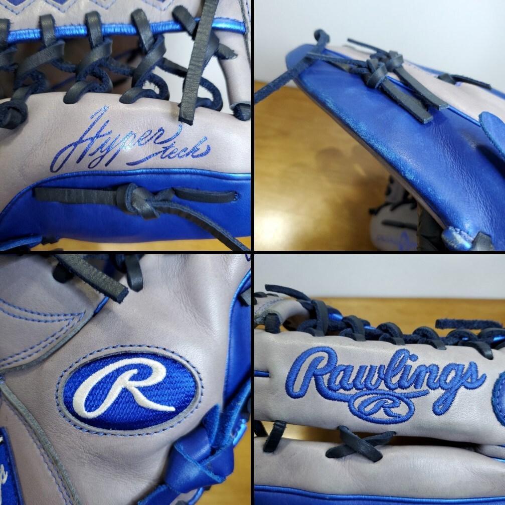 ローリングス LAドジャースカラー R2G限定モデル 良品 外野用 軟式