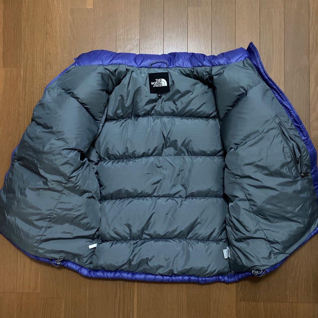 激安　ノースフェイス　レディース　XL パープル　ヌプシ　ダウンジャケット