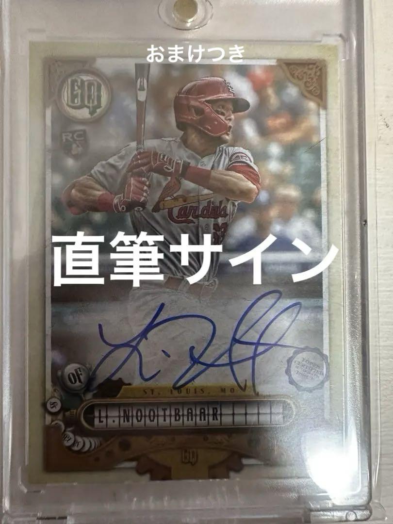 【topps】Lars Nootbaar GQオートグラフカード ＋オマケ付き