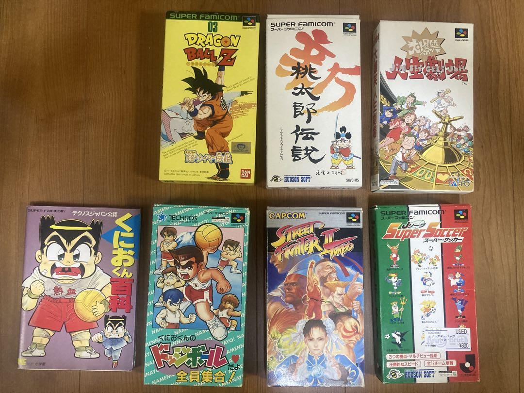 スーパーファミコンカセットのセット 合計6本