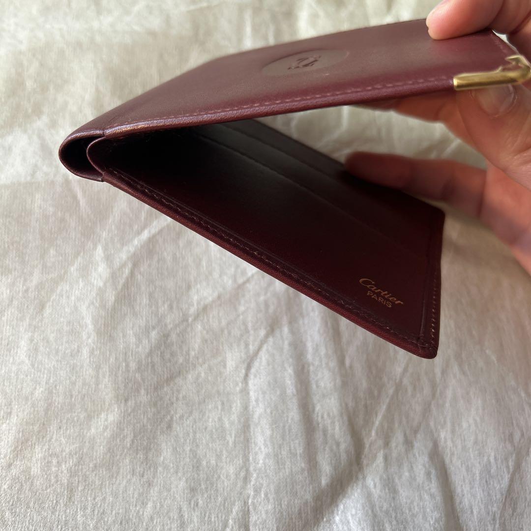 Cartier 二つ折り財布　お札やカードのみ
