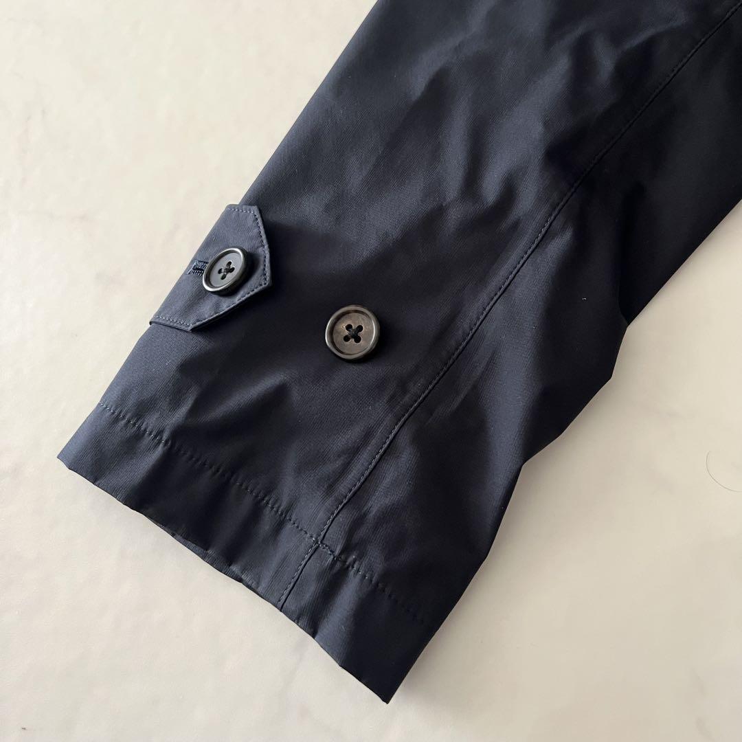マーガレットハウエル GORE-TEX ステンカラーコート ブラック 黒