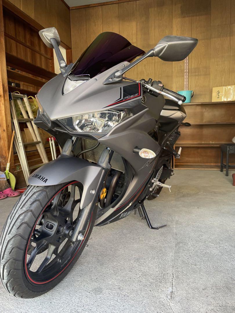 ヤマハ YZF R25 外品マフラー、エキパイ 自賠責付