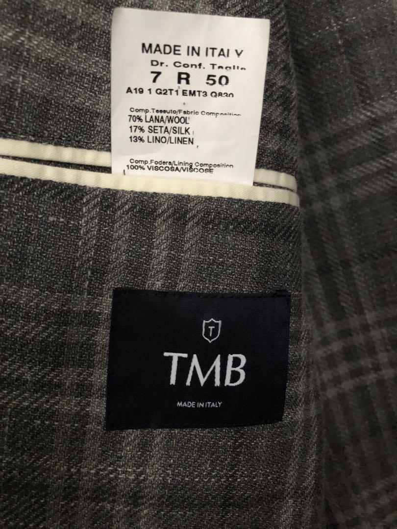 TMB x Ermenegildo Zegna 麻　絹　トンボリーニ　ジャケット
