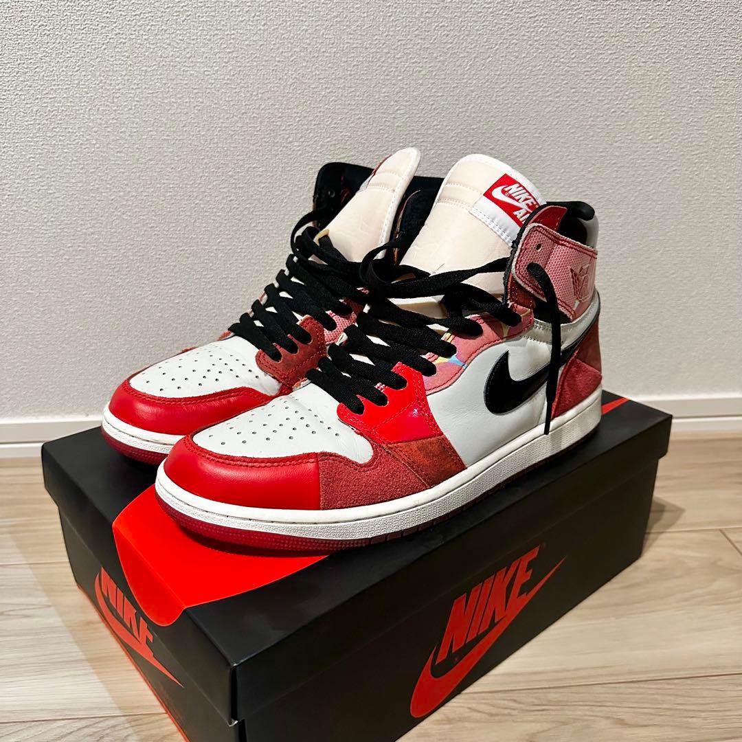 スパイダーマン × ナイキ エアジョーダン1 ハイ OG SP28.5cm NIKE