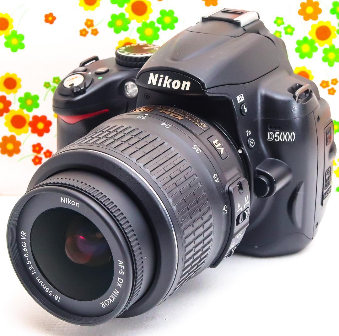 美品 Nikon D5000☆動画撮影☆スマホに送れる！☆デジタル一眼レフ