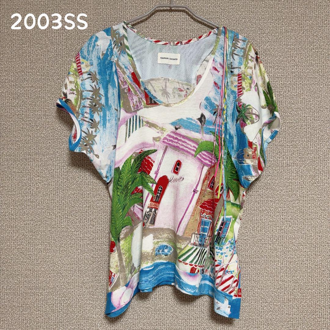 【数量限定】 値下げ[希少・アーカイブ]ツモリチサト カットソー 2004SS Y2K トップス