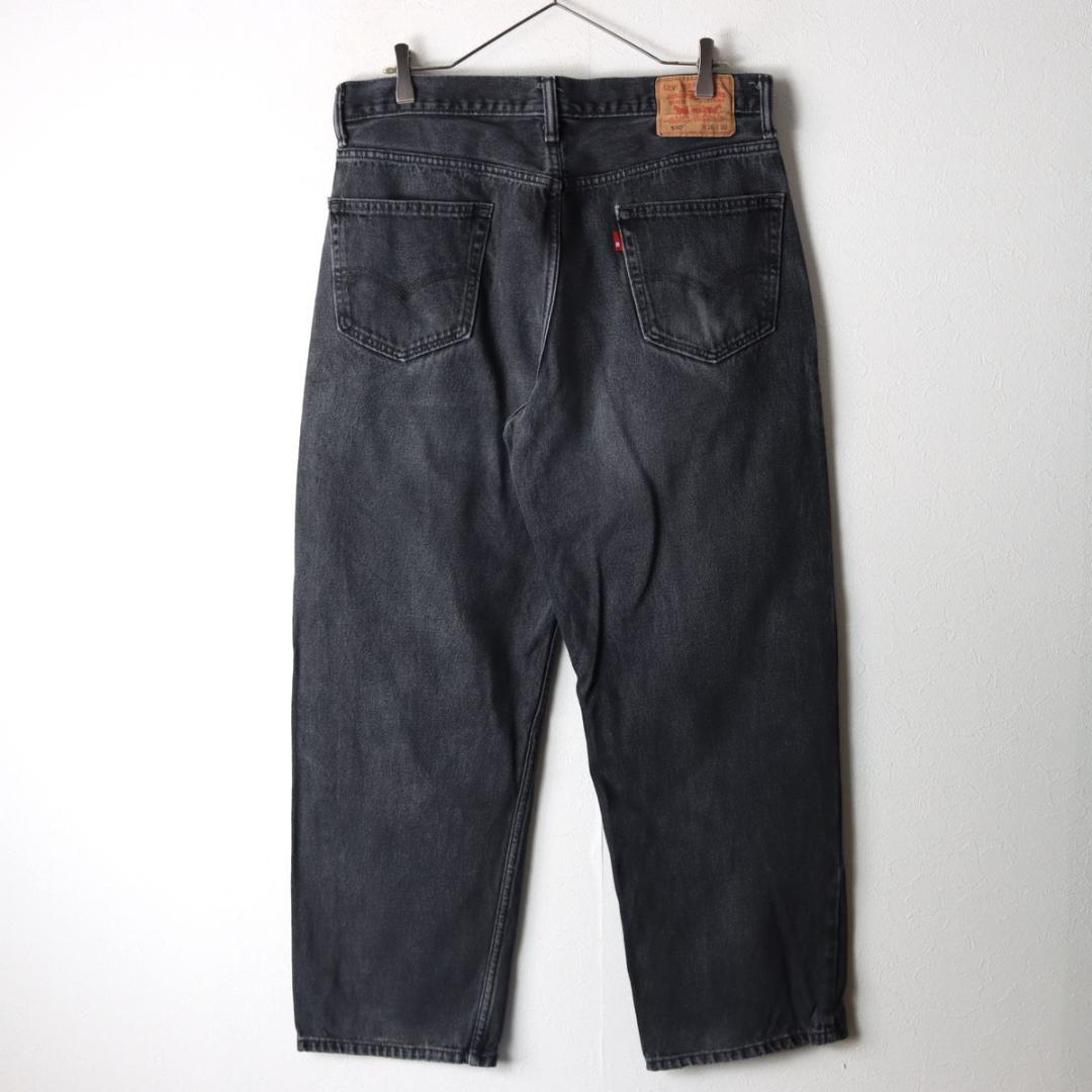 Levi's 550 ブラックデニム W29 L30 リーバイス 550 ブラック ワイド デニム W36 L30 - メルカリ