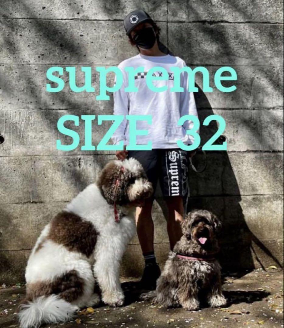 キムタク着 supreme marywork shorts 32ブラック 美品 - メルカリ