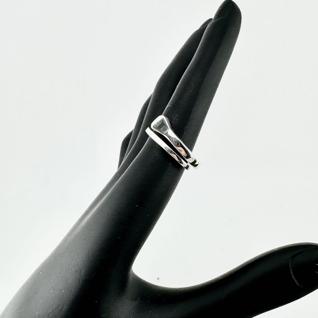 【美品】 GUCCI リング　ネイル　釘　スネーク　15号　123