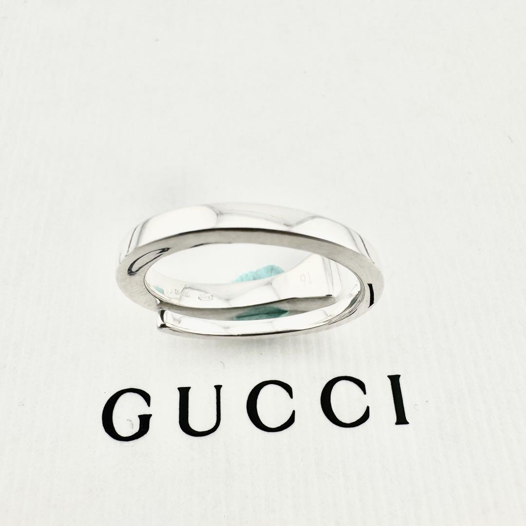 【美品】 GUCCI リング　ネイル　釘　スネーク　15号　123